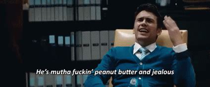 peanut butter and jealous gif|jealousy and peanut butter gif.